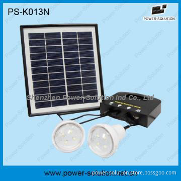 low cost solar lighting kit with USB